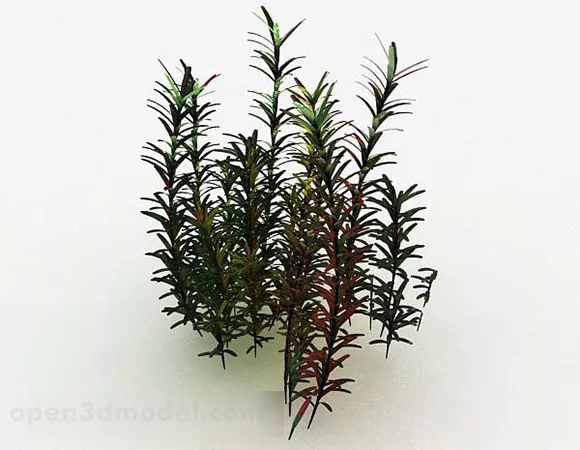 Weed V7 3d model Weed V7 3d model