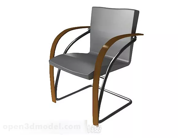 Gray Lounge Chair V6 3d model Gray Lounge Chair V6 3d model