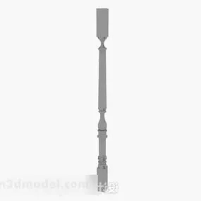 Gray Pillar V6 3d model