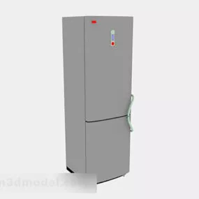 Gray Refrigerator V2 3d model