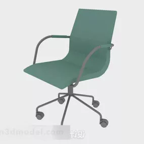 Green Office Chair V6 3d model