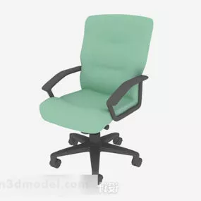 Green Office Chair V7 3d model