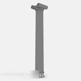 Gray Pillar V8 3d model