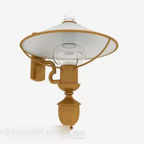 Home Yellow Wall Light V1 3d model