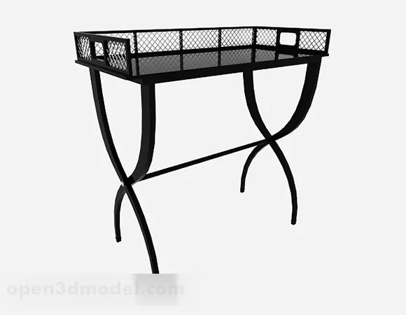Black Desk V4 3d model Black Desk V4 3d model
