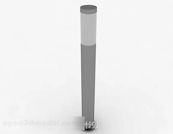 Gray Pillar V9 3d model Gray Pillar V9 3d model
