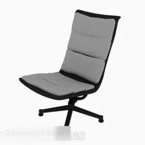 Gray Office Chair V24 3d model