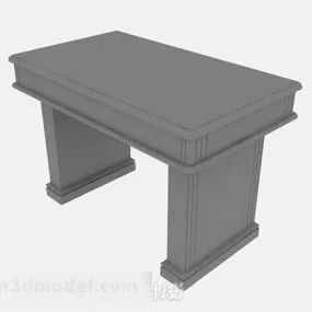 Gray Desk V3 3d model