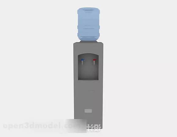 Water Dispenser With Stand 3d model