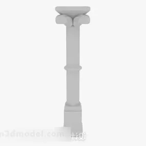 Gray Pillar V10 3d model