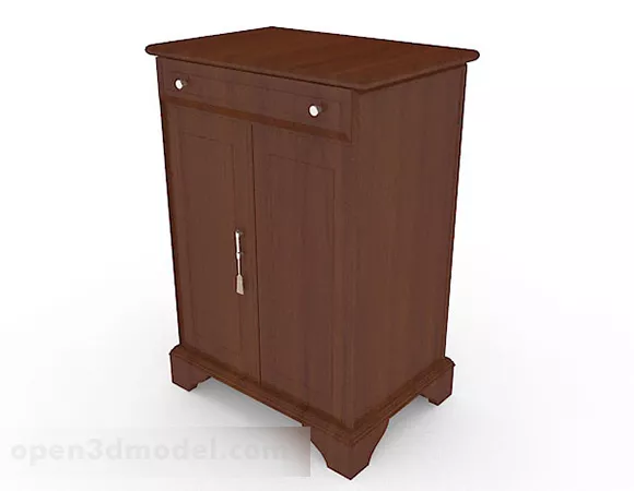 Wardrobe Stylist Curved Edge 3d model