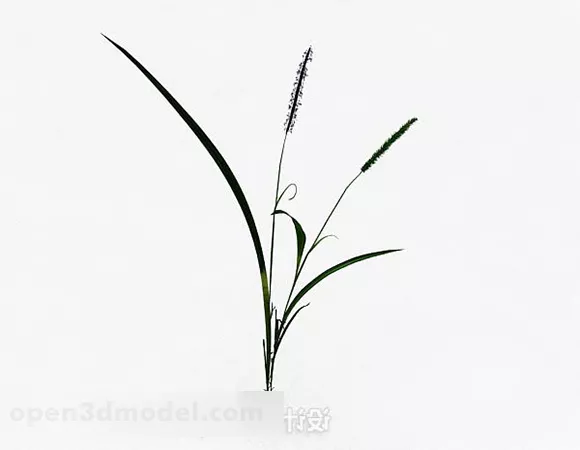 Green Weed V3 3d model Green Weed V3 3d model