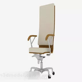 Yellow Office Chair V11 3d model