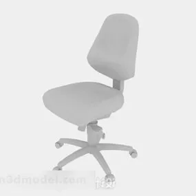 Gray Office Chair V26 3d model