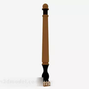 Brown Pillar V2 3d model