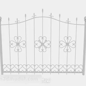 Gray Iron Railing V4 3d model