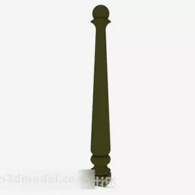 Green Pillar 3d model