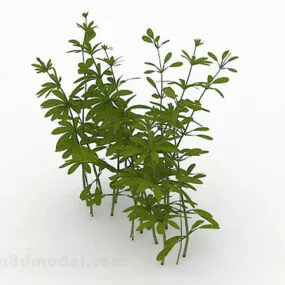 Outdoor Weed V7 3d model