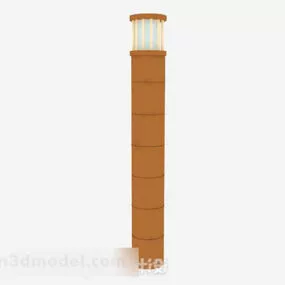 Yellow Pillar V2 3d model