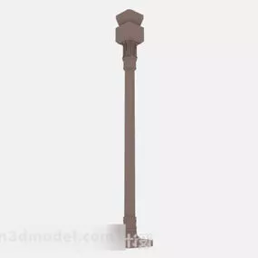 Brown Pillar V3 3d model