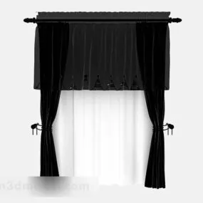 Black Curtain 3d model