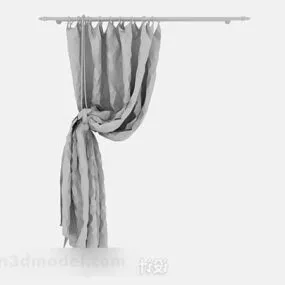 Gray Curtain V15 3d model