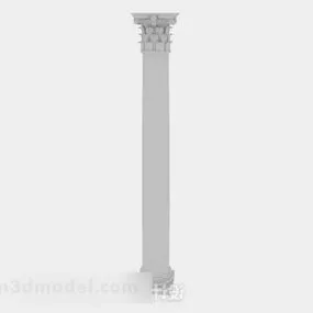 Chinese Style Pillar V2 3d model