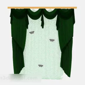 Green Curtain V5 3d model