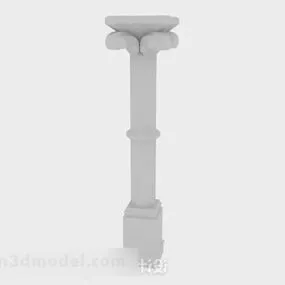 Gray Pillar V15 3d model