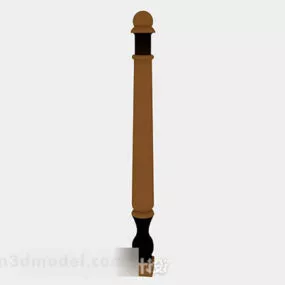 Brown Pillar V4 3d model