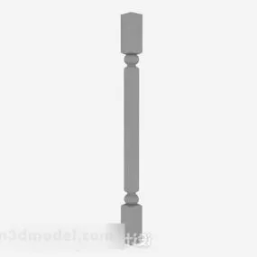 Gray Pillar V16 3d model