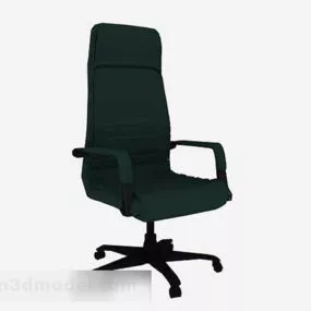 Green Office Chair V10 3d model