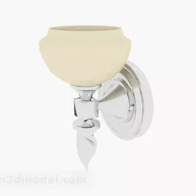 Home Yellow Wall Light V2 3d model