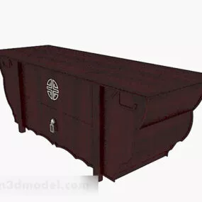 Chinese Wooden Tv Cabinet 3d model