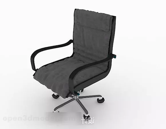 Gray Office Chair V29 3d model Gray Office Chair V29 3d model