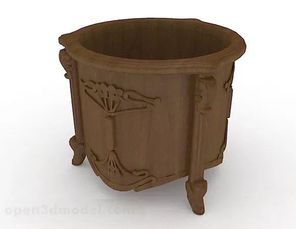 Chinese Style Wooden Furnishings V1 3d model Chinese Style Wooden Furnishings V1 3d model