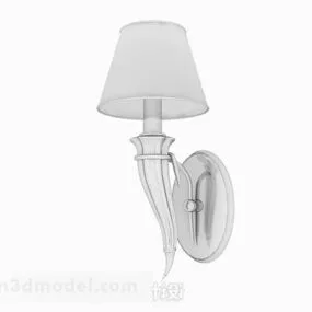 White Wall Lamp V7 3d model