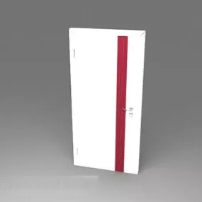 White Door V1 3d model