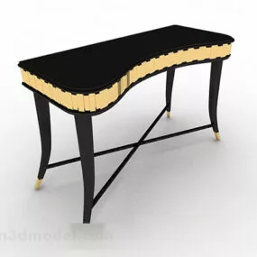 Black Desk V6 3d model