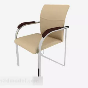 Yellow Home Chair V3 3d model