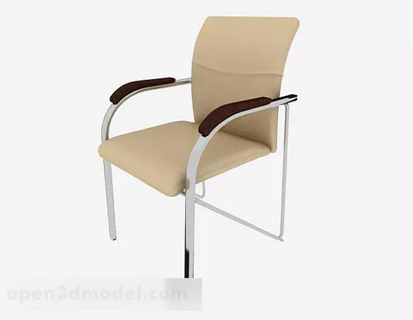 Yellow Home Chair V3 3d model Yellow Home Chair V3 3d model