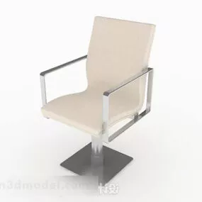 Yellow Lounge Chair V1 3d model