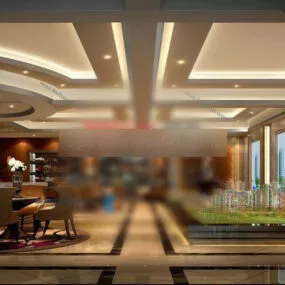 Sales Department Interior 3d model
