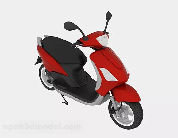 Sh Motor Scooter 3d model