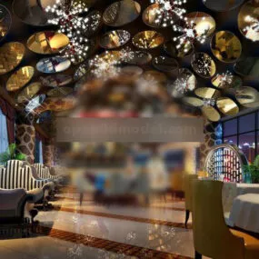 Restaurant 3d model