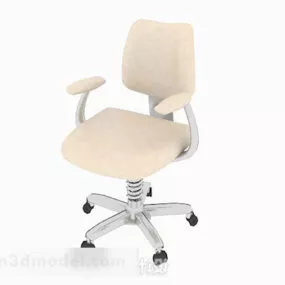 Yellow Lounge Chair V2 3d model