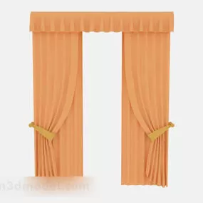 Orange Curtain V1 3d model