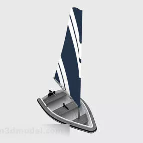 Small Sailor Boat 3d model