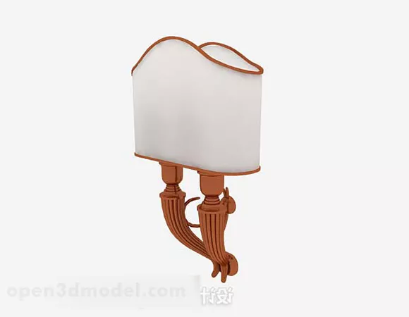 Classic Wall Lamp V1 3d model Classic Wall Lamp V1 3d model