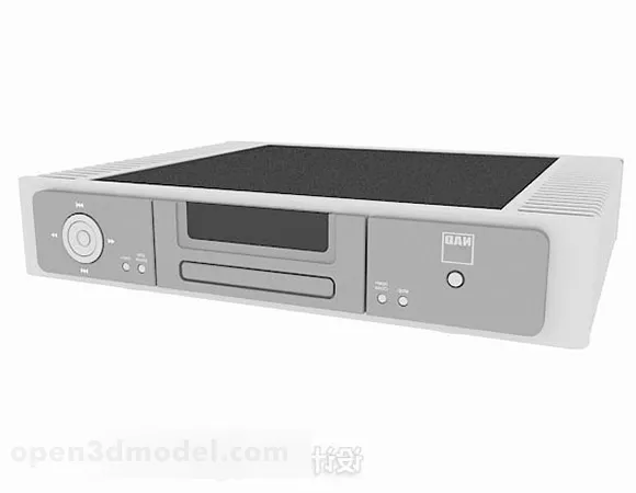 Compact Disc with Case 3d model
